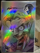 Joker: Year Of The Villain #1. By Gorkim Demir. Limited To 10 Signed And Remark picture