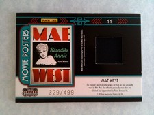 2011 Americana Movie Posters Materials /499 Mae West (Klondike Annie) #11 picture