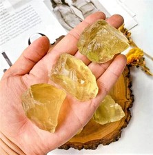 3PCS AAA+ Raw Citrine Stone Natural Rough Citrine High Energy Attract Wealth USA picture
