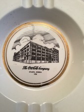 Vintage 1958 Coca Cola Company Ashtray Atlanta Ga picture