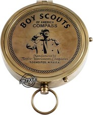 Vintage Boy Scout of American Navigating Compass Oath Poem  Traveler's Gift Item picture