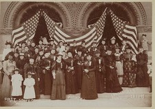 Dwight Illinois 1893 Womens Auxillary Keeley League Convention Group Portrait picture