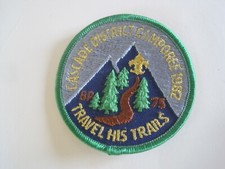 Camporee 1982 BSA Patch Cascade District Vintage picture