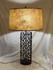 Vintage Mid Century Lamp Arthur Umanoff Lamp Granada circa 1964 ORIGINAL SHADE  picture