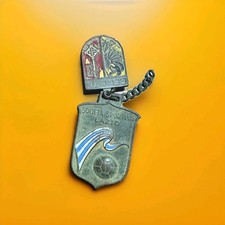 Vintage S.S. Lazio Italian Football Soccer Club Medal Geneve Societa Sportiva picture