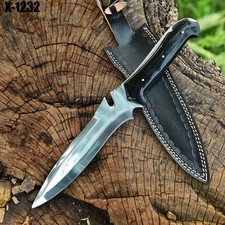 Handmade Resident Evil 4 Jack Krauser's Replica Movie RE4 Spring Steel Knife USA picture