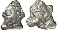 Looney Tunes Taz Wilton 1995 Cake Pan Mold 2105-1236 2105-3200 Bugs Bunny Devil picture