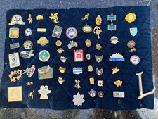 400+ Vintage Lapel Pin Collection Lot Olympic Disney Travel Sports 1980s 90s picture