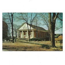Vtg Alabama Polytechnic Institute Langdon Hall Auburn University Postcard Unused picture