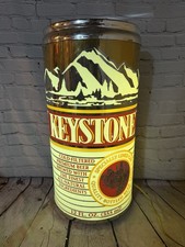 Vintage Keystone Beer Can Lighted Sign Bottle Beer Taste In A Can 27