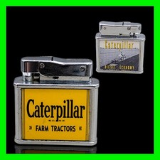 Vintage Caterpillar D2 Diesel Economy PTO Crawler Farm Tractor Ad Lighter Workin picture