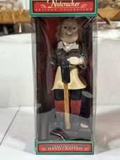 Vintage Nutcracker Artisan Collection Handcrafted Cobbler & Violinmaker picture