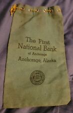 LOT OF 3 VINTAGE BANK BAGS picture
