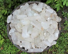 11 lb Natural Quartz Crystal Points - CLEARANCE Wholesale Bulk Lot (GREAT VALUE) picture