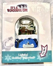 It’s A Wonderful Life Enesco 2004 Lighted Musical Holiday Waterball picture