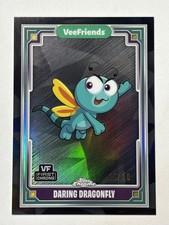 2025 Topps Chrome VeeFriends Daring Dragonfly Black /10 10/10 #79 picture
