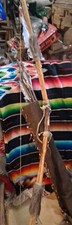 **AWESOME VINTAGE NATIVE AMERICAN BOW AND QUIVER 4 ARROWS NICE** picture