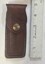NOS W.R. CASE CUTLERY LEATHER POCKET KNIFE CASE picture