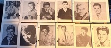 COMPLETE SET 50 Vtg 1960s Studio Photo Library Cards BEATLES ELVIS Paul Newman picture