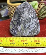 rle CHAROITE SLAB, RUSSIA, GREAT QUALITY 57.79 grams PURPLE 2.75”X 2.25” X .25” picture