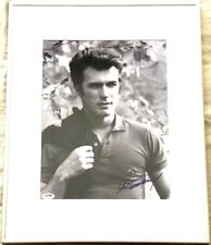 Clint Eastwood autographed autograph auto vintage B&W 11x14 photo framed PSA/DNA picture