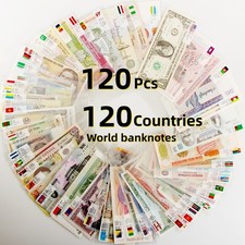 120 Different Countries World Banknotes Collection Currency UNC Set Paper Money picture