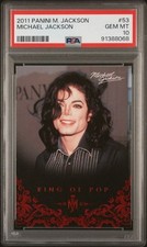 2011 MICHAEL JACKSON #53 PANINI