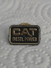 Vintage CAT DIESEL POWER CATERPILLAR Lapel Pin picture