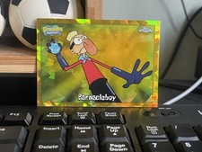 Topps 2025 Sapphire Chrome SpongeBob SquarePants Barnacleboy Gold /50 picture