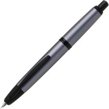 PILOT Capless Fountain Pen FCS-1-MS-F Fine Nib Matte Silver Japan New picture