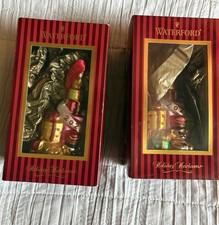 Waterford Ornaments Holiday Heirlooms X 2 2021 New In Boxes picture