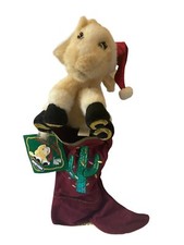 Vintage Breyer Horses Pal O Mine Pony Plush Cowboy Boot Christmas Stocking NWT picture