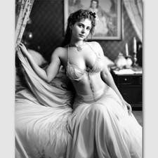 Vintage 1920s Dancer Glamor Photo Print Ziegfeld Girl 8 by 10 Photograph 78 picture