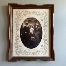 Vintage Ornate Scalloped Wood Frame 13X16 Victorian Style Costume Portrait Photo picture