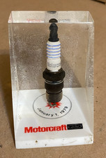 Vtg 1979 Ford Motorcraft Spark plug Paperweight Dealer Promo- RARE  picture