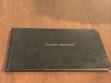 Vintage AERO PRODUCTS Corp Flight Record Logbook 6 St. Louis MO c.1956 Unused picture