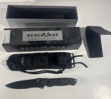 Benchmade Nimravus Fixed Blade W/Sheath 140SBK-ADC Rare DISCONTINUED With BOX picture