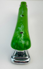 Vintage Ace Liner Stapler 502 Green Swirl Bakelite picture
