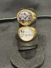 (2) Seize the Grey - 2024 PREAKNESS CHAMPION - CUSTOM PLATED RINGS   ADJUSTABLE picture