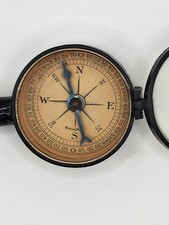 ANTIQUE WWI / WWII BAVARIA COMPASS/FOLDING BINOCULARS/SIGNALING MIRROR RARE picture