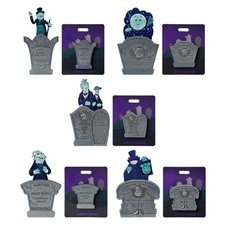 CONFIRMED WDI MOG Muppets 5 Year Anniversary Haunted Mansion Complete 5 Pin Set picture