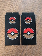 Black Pokemon Speaker Lenses for Stern Spike 3 Pro/Premium/LE - Pokeball Design picture