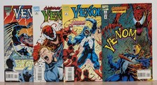 VENOM CARNAGE UNLEASHED #1-4 1 2 3 4 Complete 1995 Marvel Series Set Run  picture
