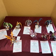 Lot of 9- The Hamilton Collection The Fiery Youngbloods-Musical Dragons  New COA picture