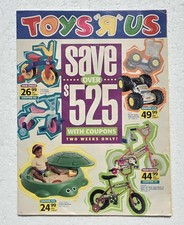 VTG 1997 JUNE TOYS R US Catalog Book N64 Playstation Little Tikes Nerf 32 Pages picture