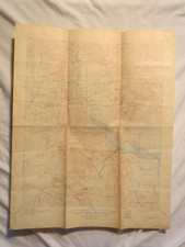 Roosevelt AZ Quadrangle 1948 Vintage Topographic USGS Map Reprint of 1912 Map picture