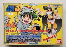 Vintage Bandai Saint Seiya Land Cloth Steel Saint Daichi 1987 Complete in Box picture