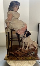 21” Ephemera Early 20th Century Antique Hand-Made Dummy Board