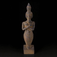 Rare Ancient Egyptian Antiquities Statue King Akhenaten Pharaonic Egyptian BC picture