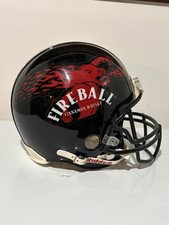  Rare Fireball Whisky  NFL Style Riddell  Football Helmet Liquor man cave  picture